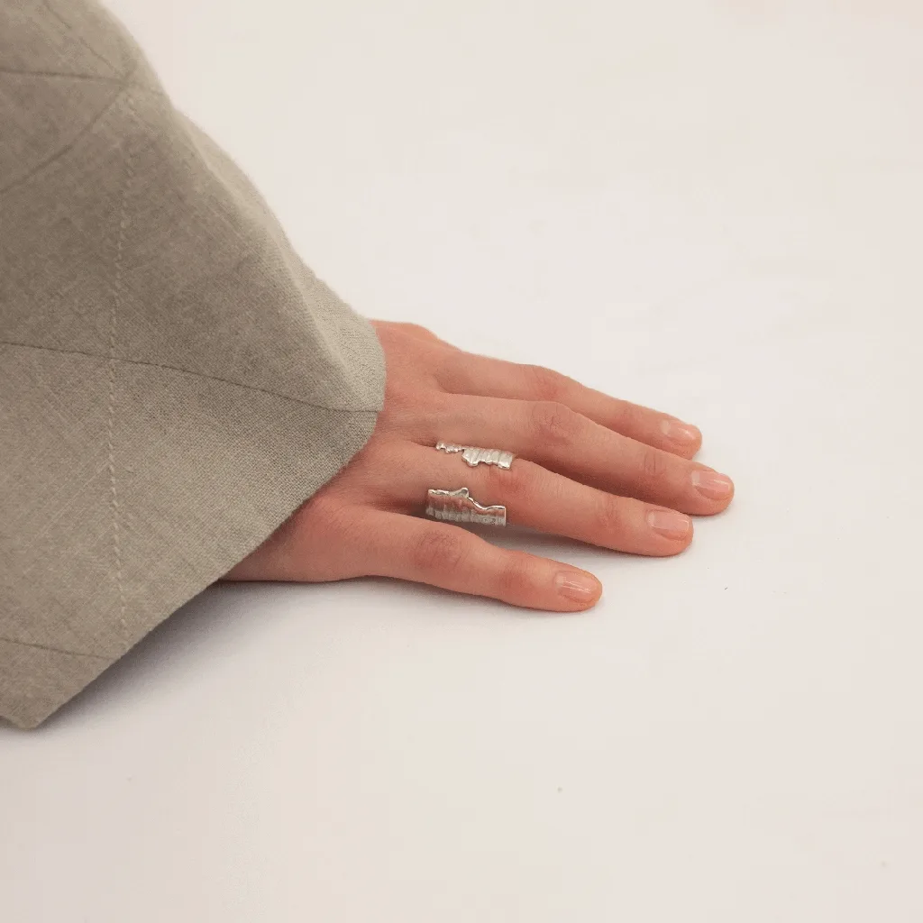 Handmade silver jewelry by unbi studio